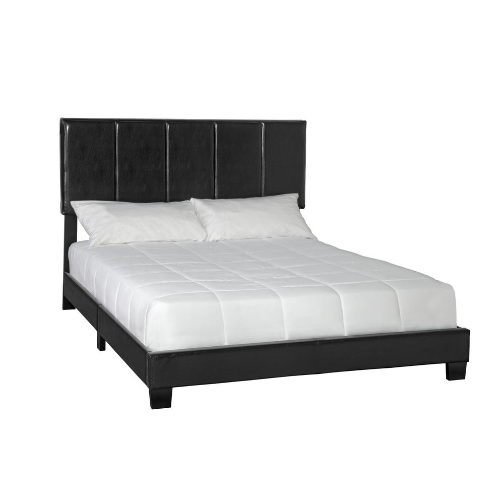 Harper Upholstered Queen Bed In A Box. Picture 1