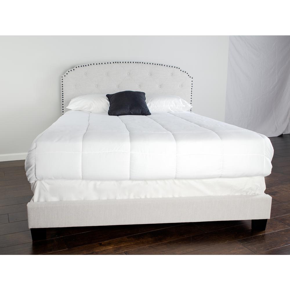 Olivia Upholstered Queen Bed In A Box. Picture 3