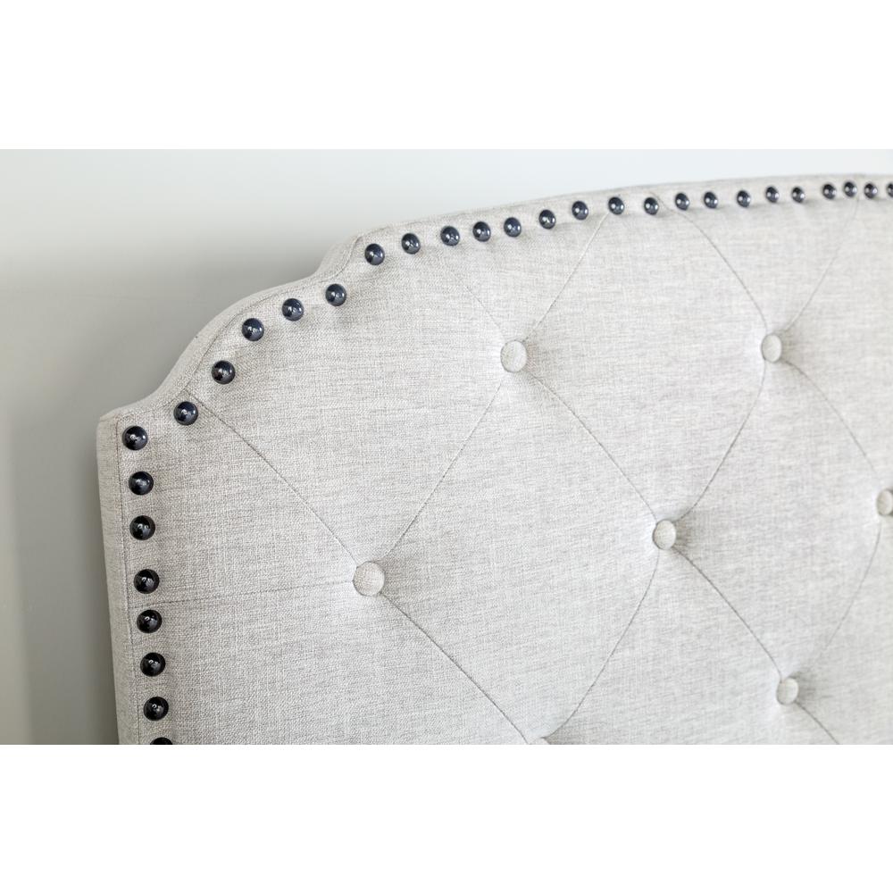 Olivia Upholstered Queen Bed In A Box. Picture 5