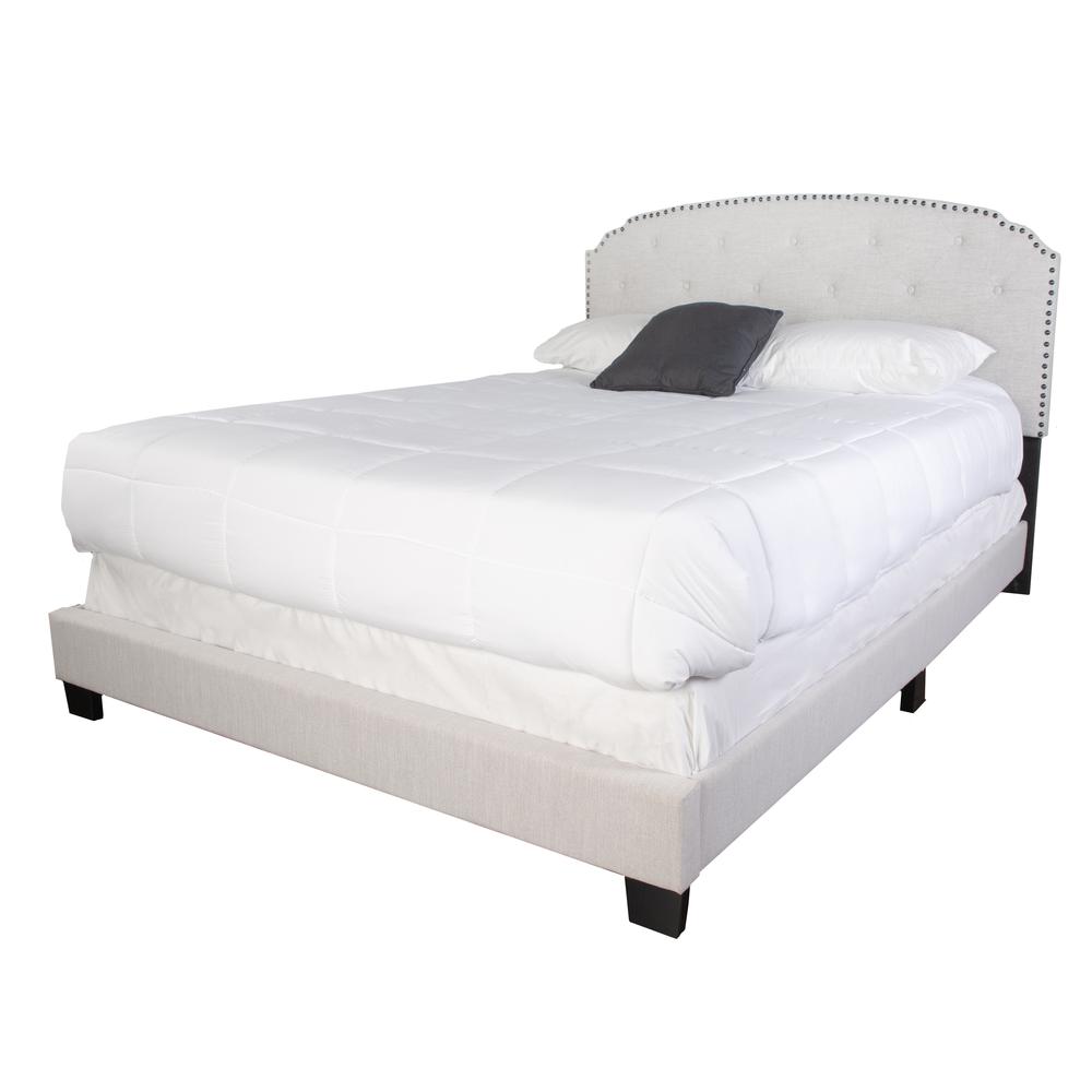 Olivia Upholstered King Bed In A Box. Picture 2