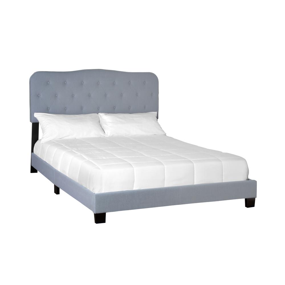 Ariana Upholstered King Bed In A Box. Picture 1