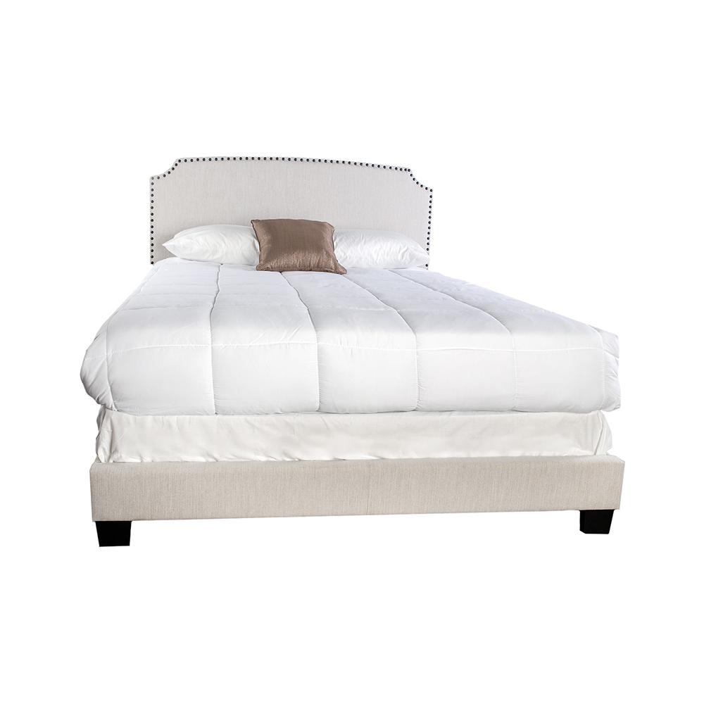 Amy Upholstered Queen Bed In A Box. Picture 1