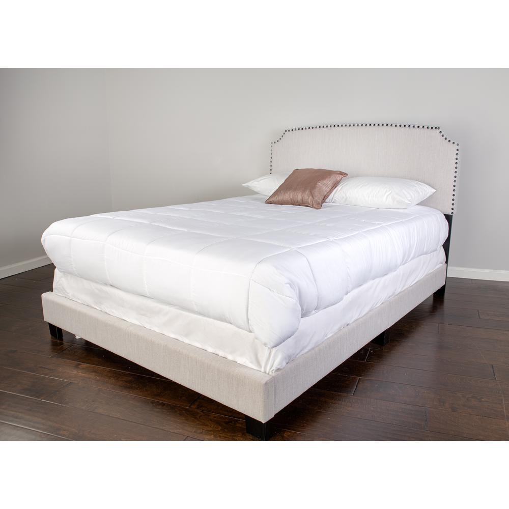 Amy Upholstered Queen Bed In A Box. Picture 5