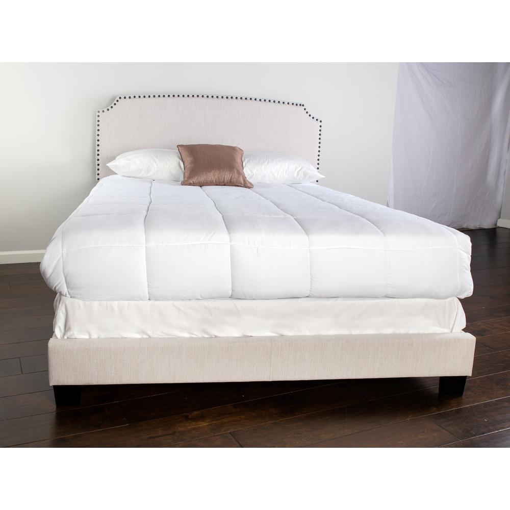 Amy Upholstered King Bed In A Box. Picture 7