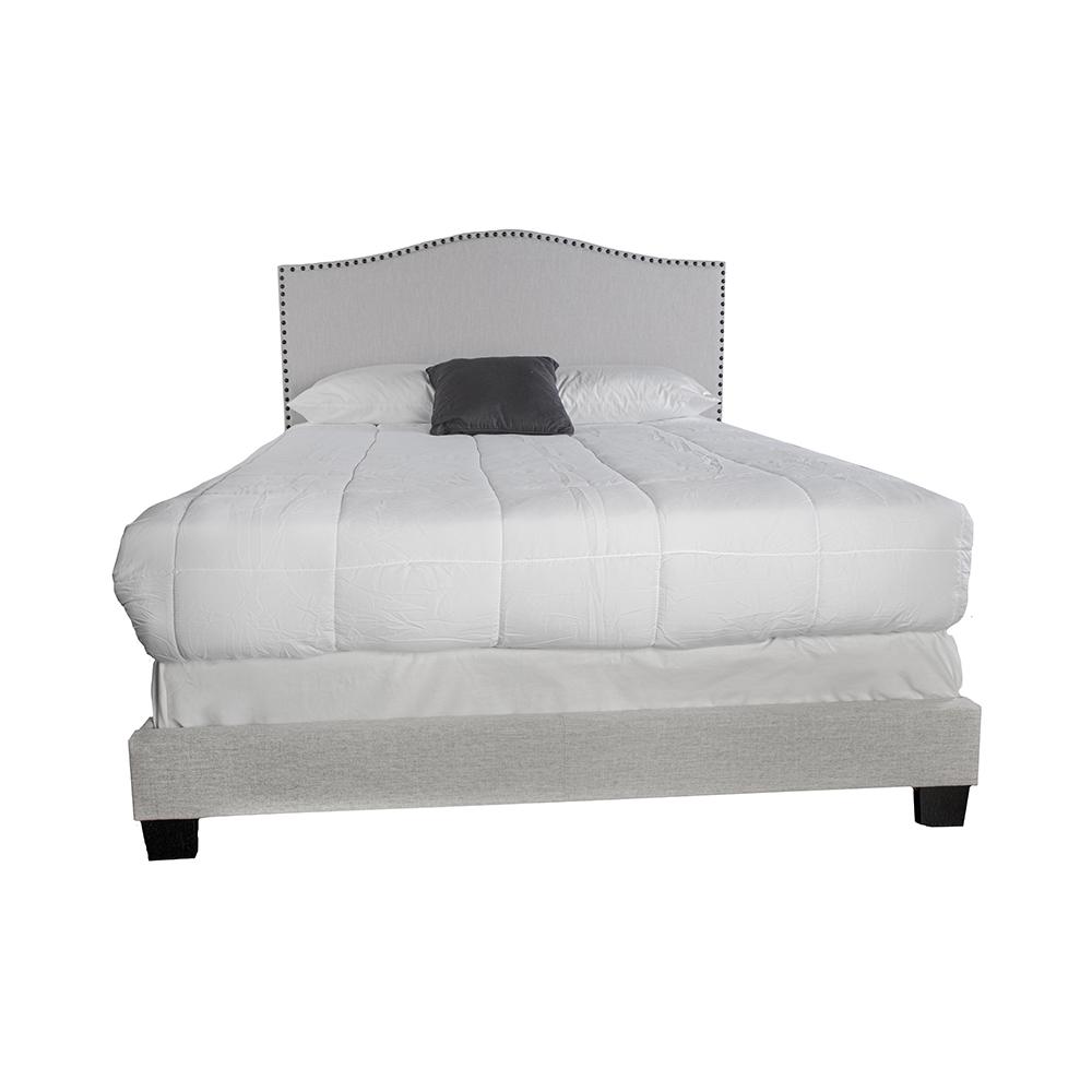 Darcy Upholstered Twin Bed In A Box. Picture 2