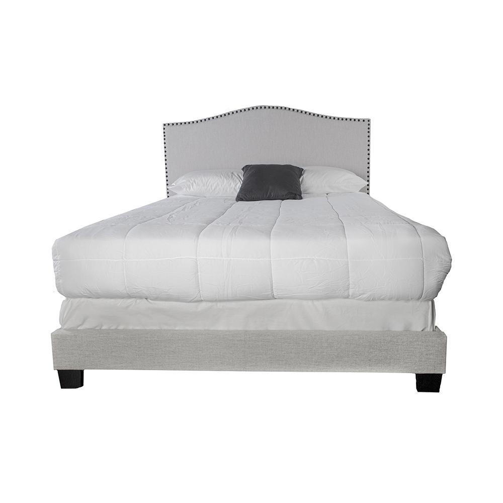 Darcy Upholstered Twin Bed In A Box. Picture 4