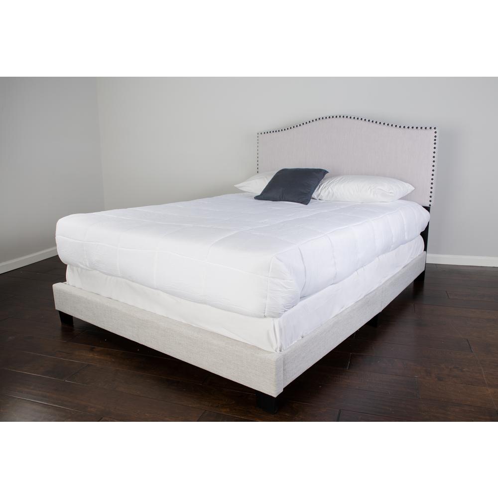 Darcy Upholstered Queen Bed In A Box. Picture 6
