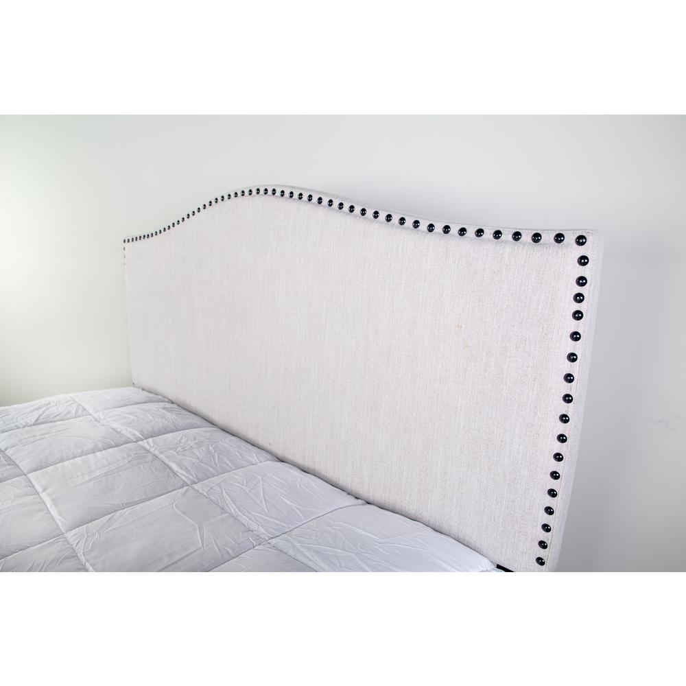 Darcy Upholstered Queen Bed In A Box. Picture 8