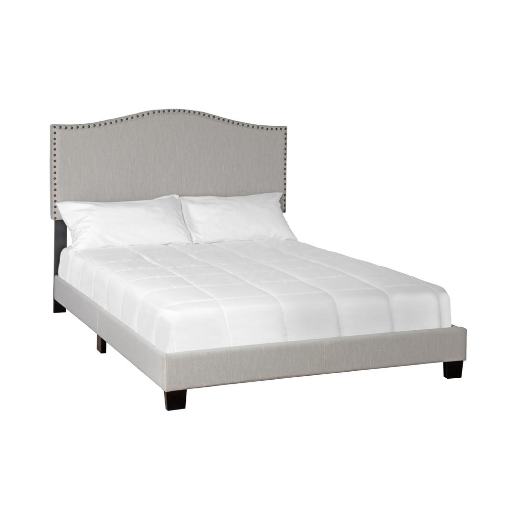 Darcy Upholstered King Bed In A Box. Picture 4