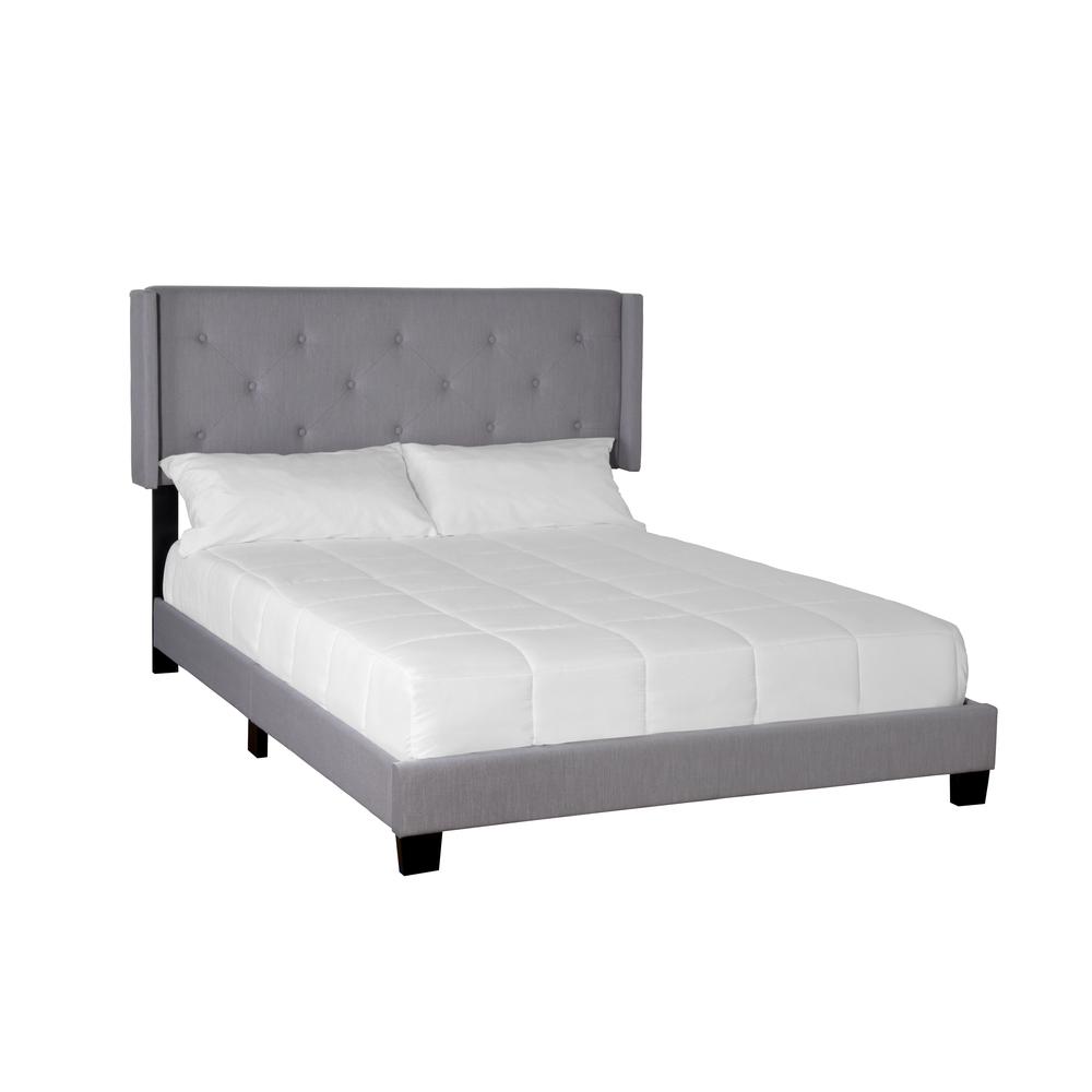 Lyla Upholstered King Bed In A Box. Picture 1