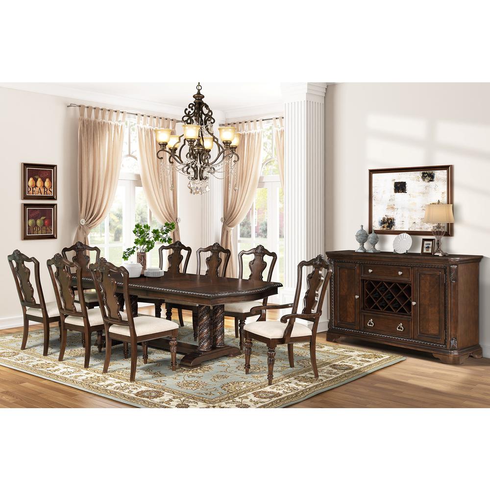 Coventry Coventry Traditional Trestle Dining Table. Picture 3
