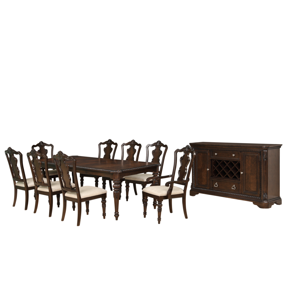 Coventry Coventry Traditional Trestle Dining Table. Picture 1