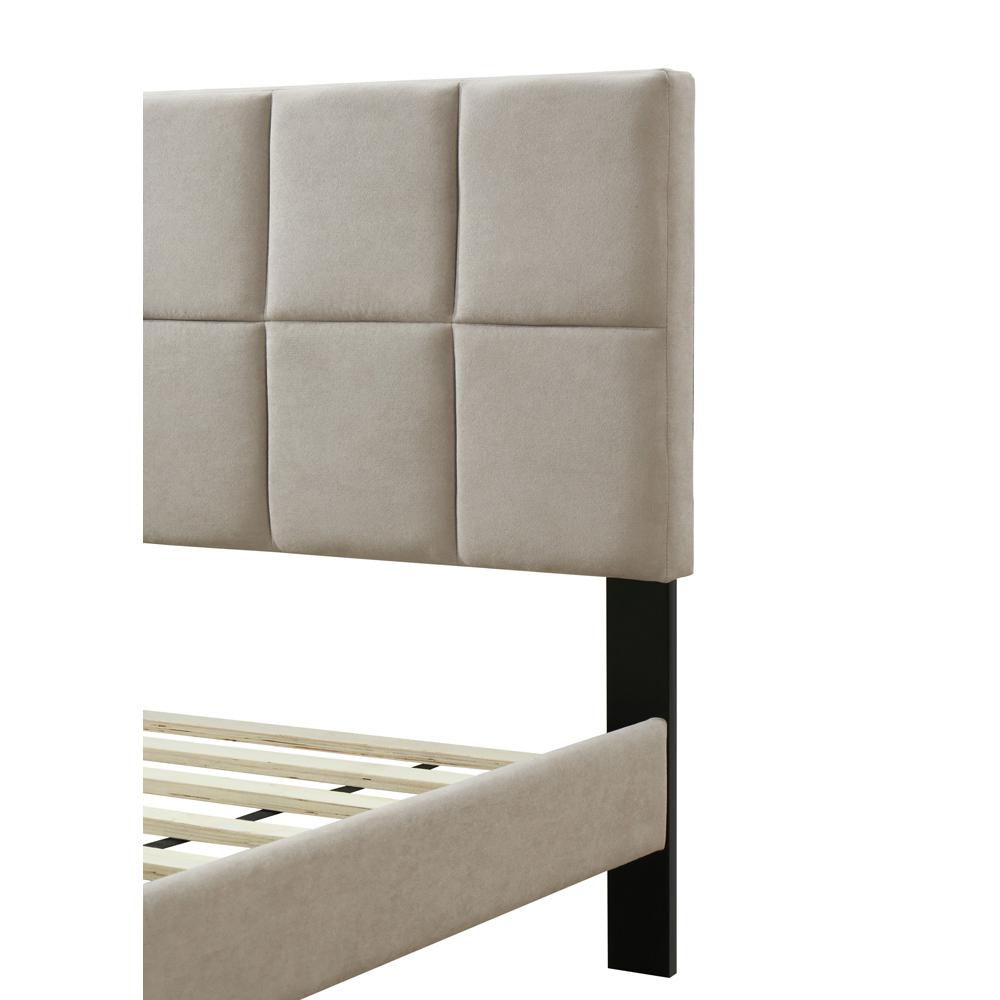Evelyn Upholstered King Bed In A Box. Picture 4
