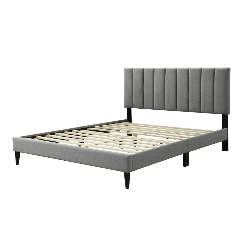 Millie Upholstered King Bed In A Box. Picture 4