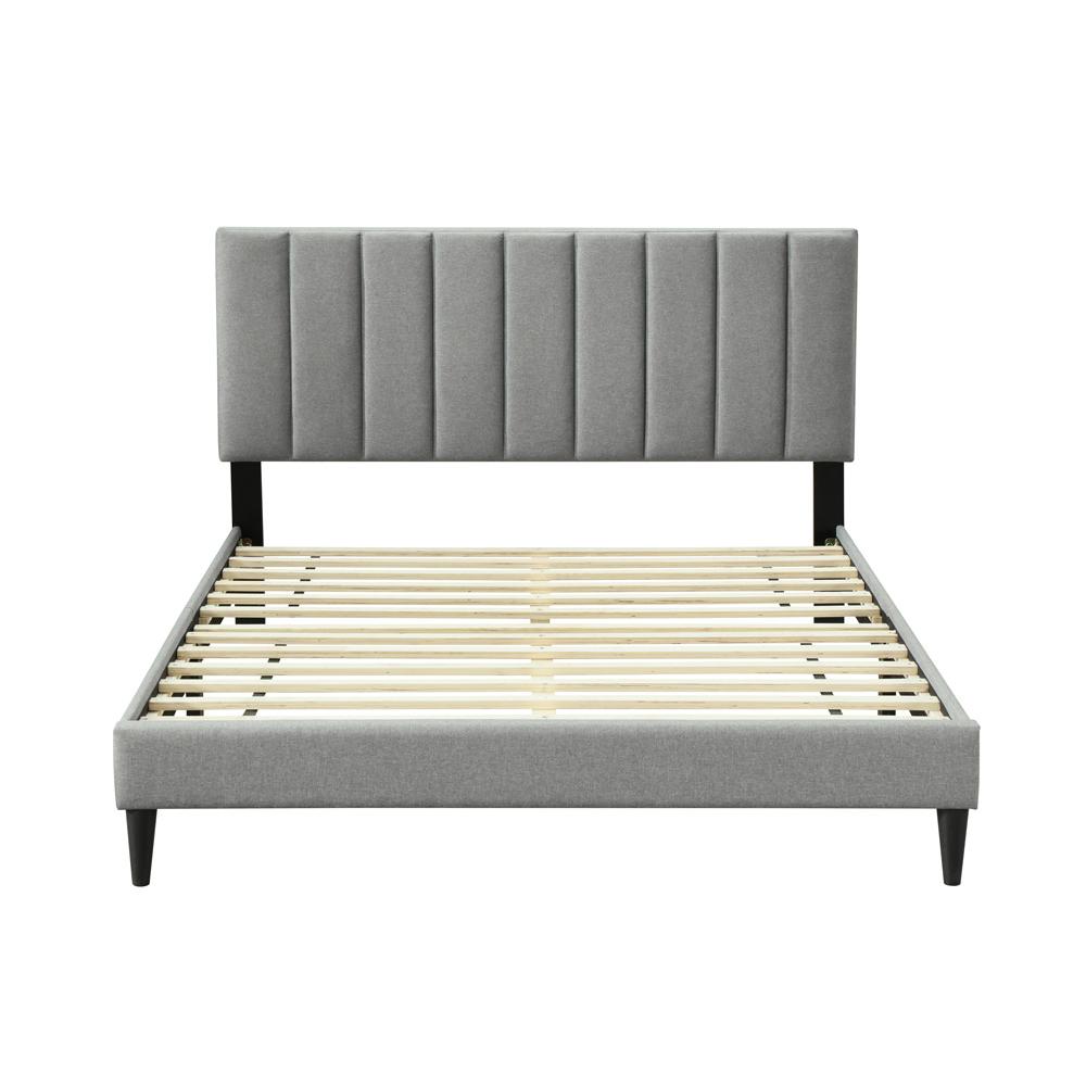 Millie Upholstered King Bed In A Box. Picture 2
