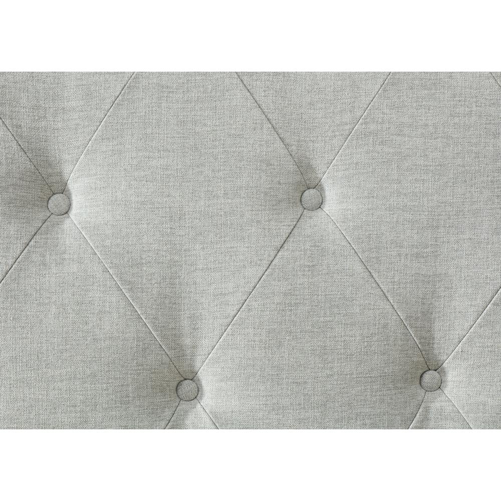 Olivia Upholstered King Headboard. Picture 7