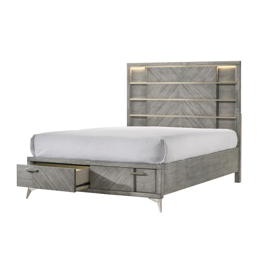 Aries King Storage Bed. Picture 1