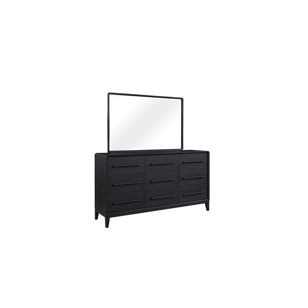 Aurora 9 Drawer Dresser - Peppercorn. Picture 3
