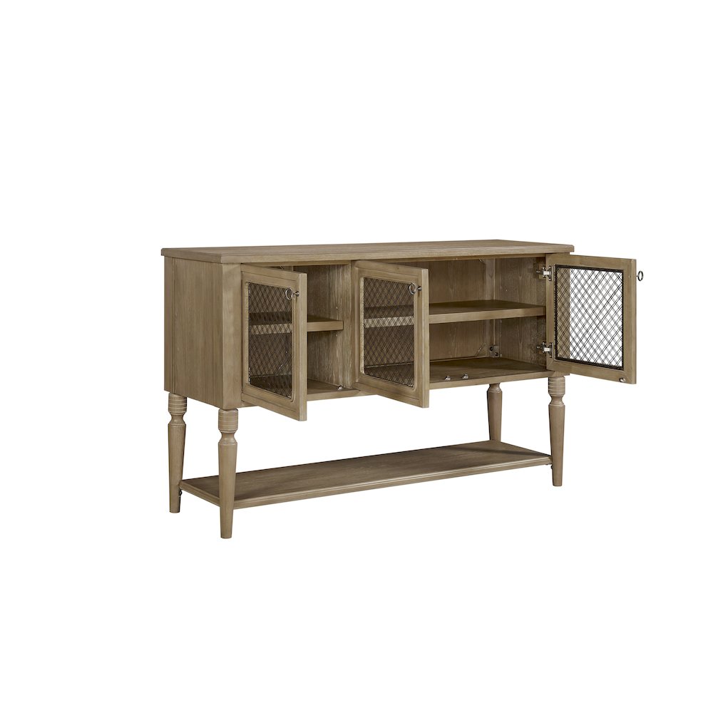 Magnolia Sever Mesh Door Fronts - Cashew. Picture 3