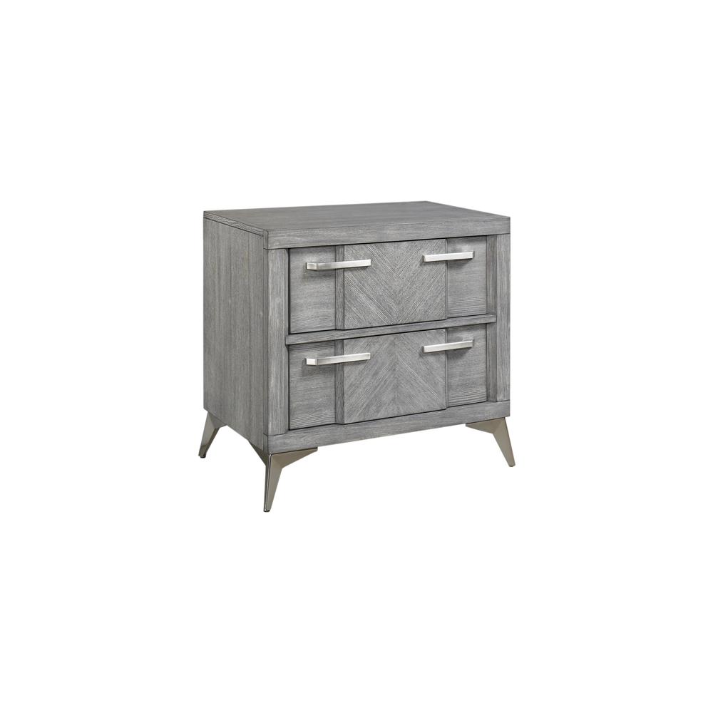 Aries 2 Drawer Nightstand. Picture 6
