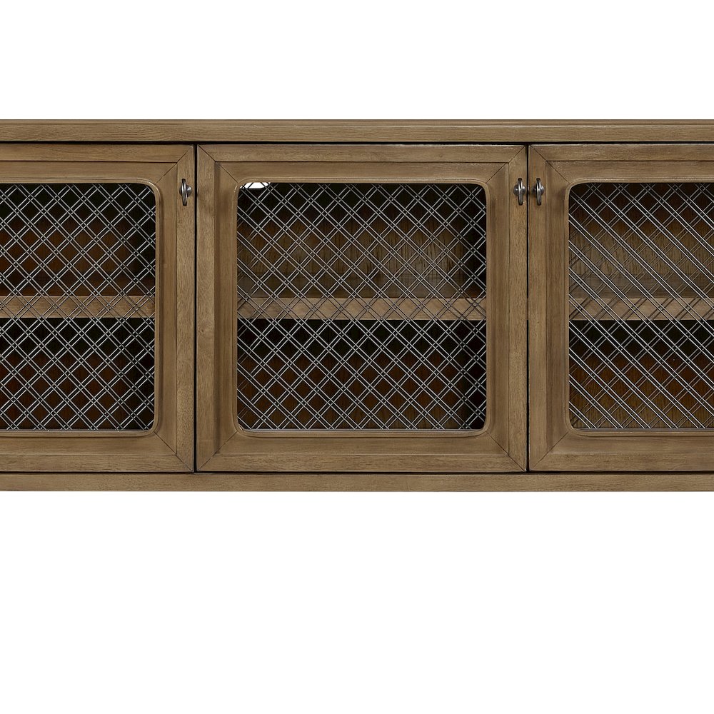 Magnolia Server Mesh Door Front - Almond. Picture 4