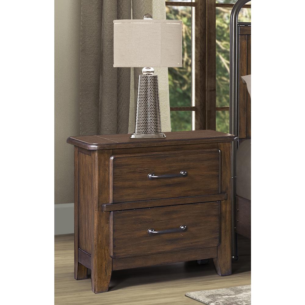 Danville 2 Drawer Nightstand. Picture 2