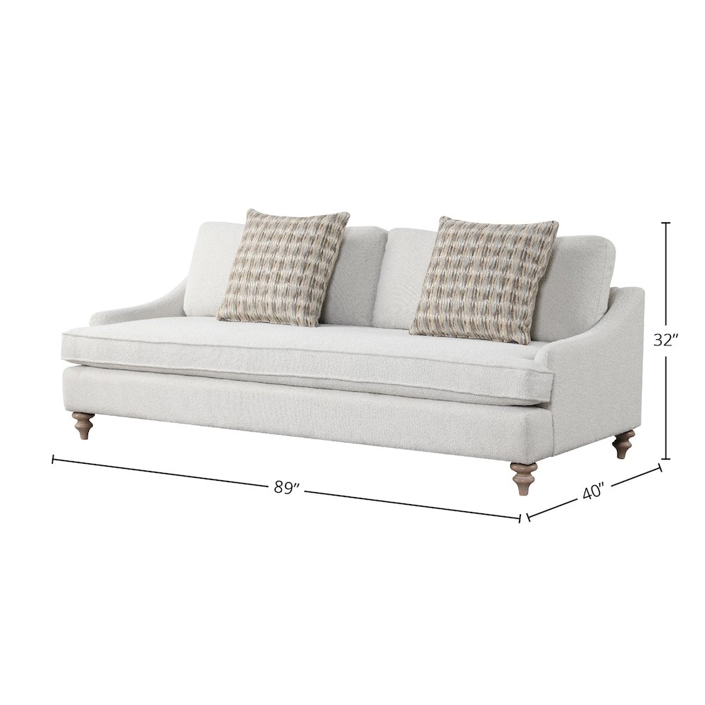 Wilmington Sofa W/ 2 Pillows. Picture 4