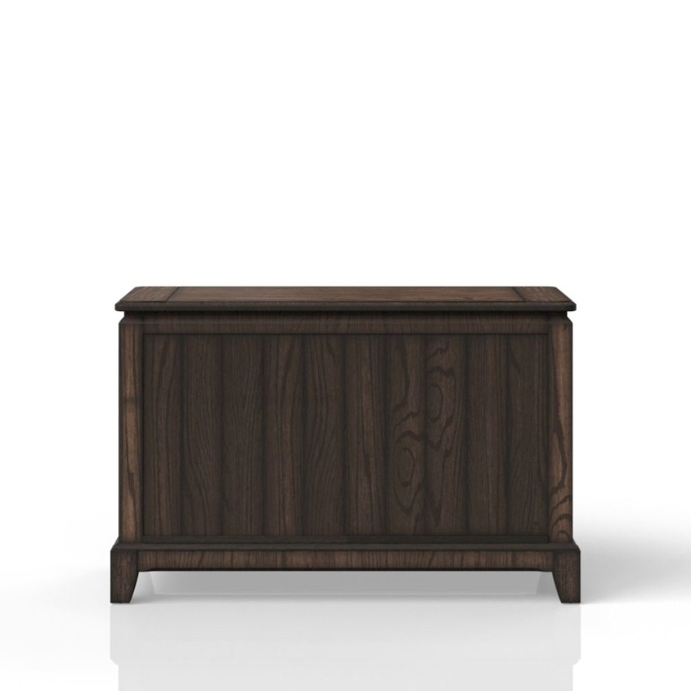 Brown Wood Credenza Storage Cabinet with 1  Drawer and 2 Shelves for Living Room. Picture 5