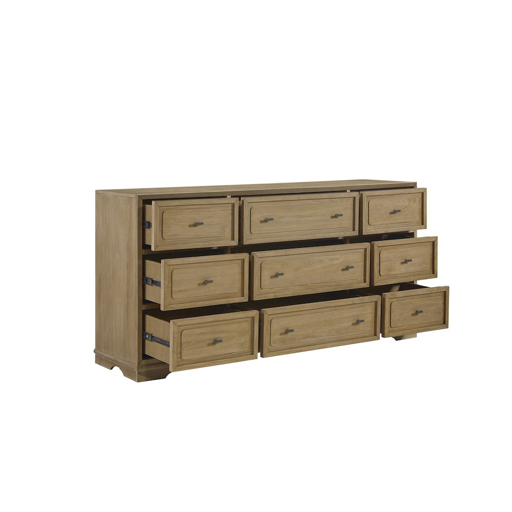 Magnolia Hickory Dresser - Cashew. Picture 2