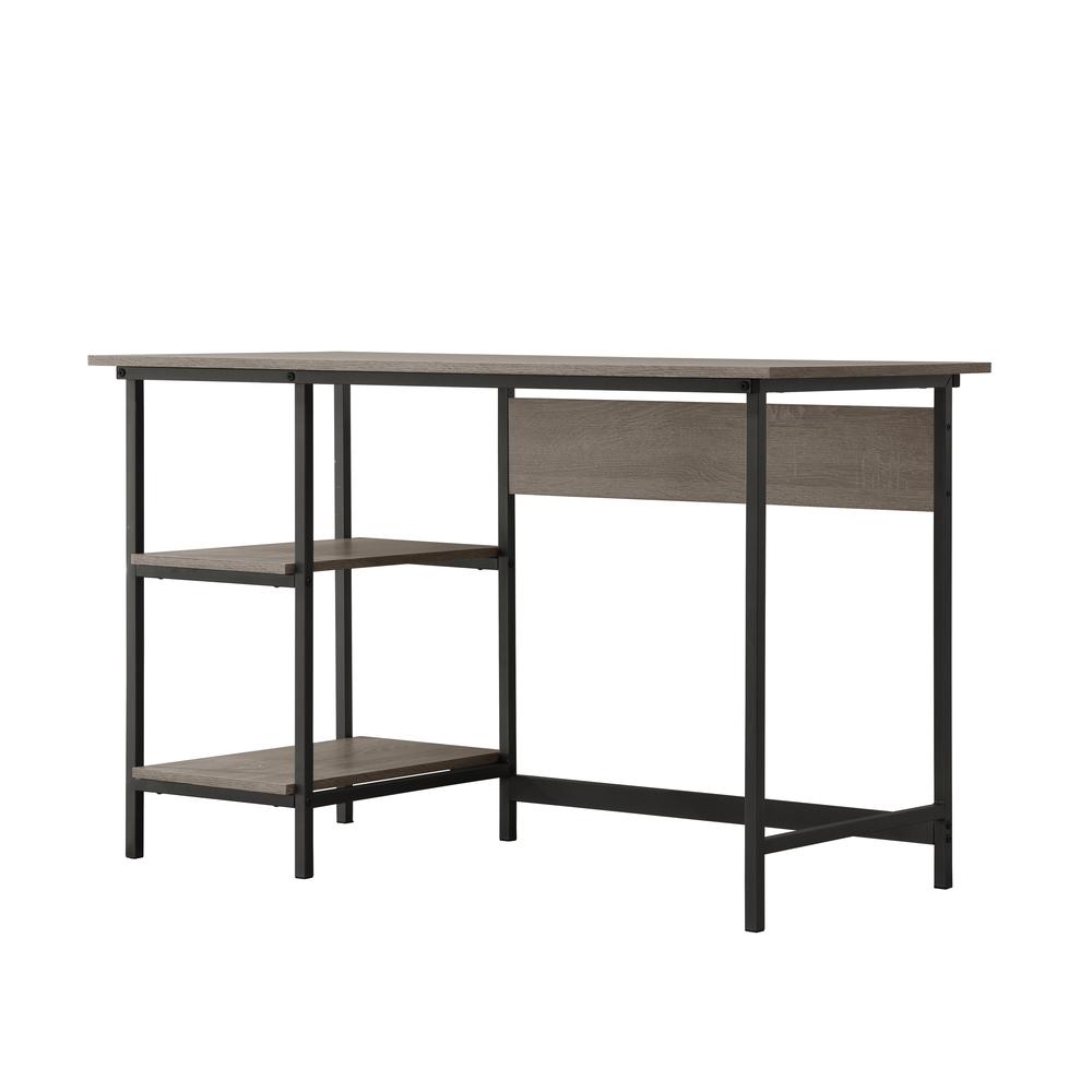 Weathered Grey Desk. Picture 1