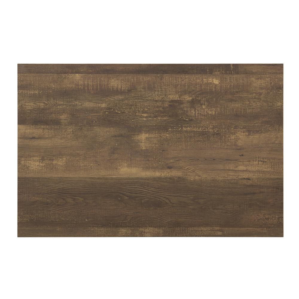 Rustic Oak Desk. Picture 2