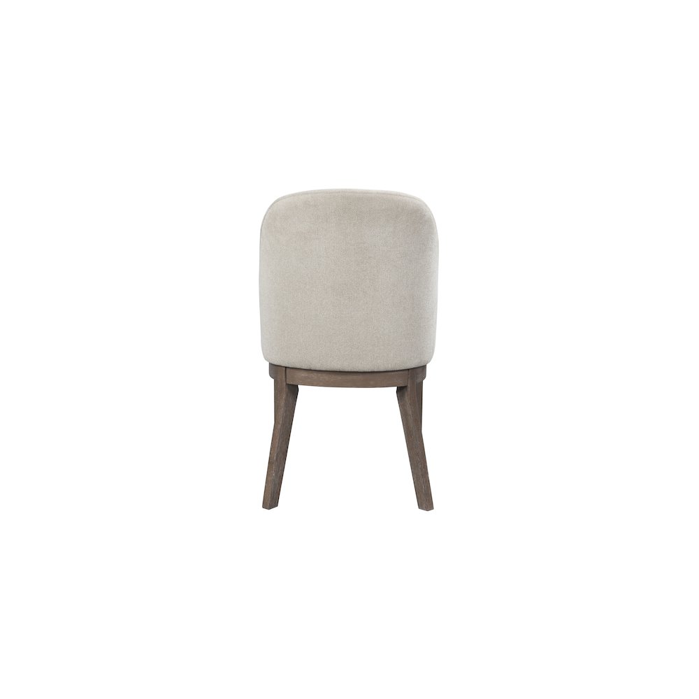 Elements Shelter Upholstered Chair - In Cocoa Finish. Picture 7