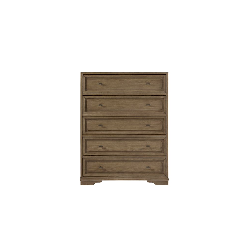 Magnolia 5-Drawer Chest - Almond. Picture 2
