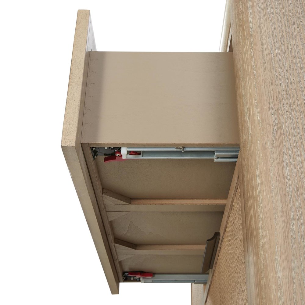 Transitional Elements Dresser - Rope Drawer Fronts - Toffee. Picture 7