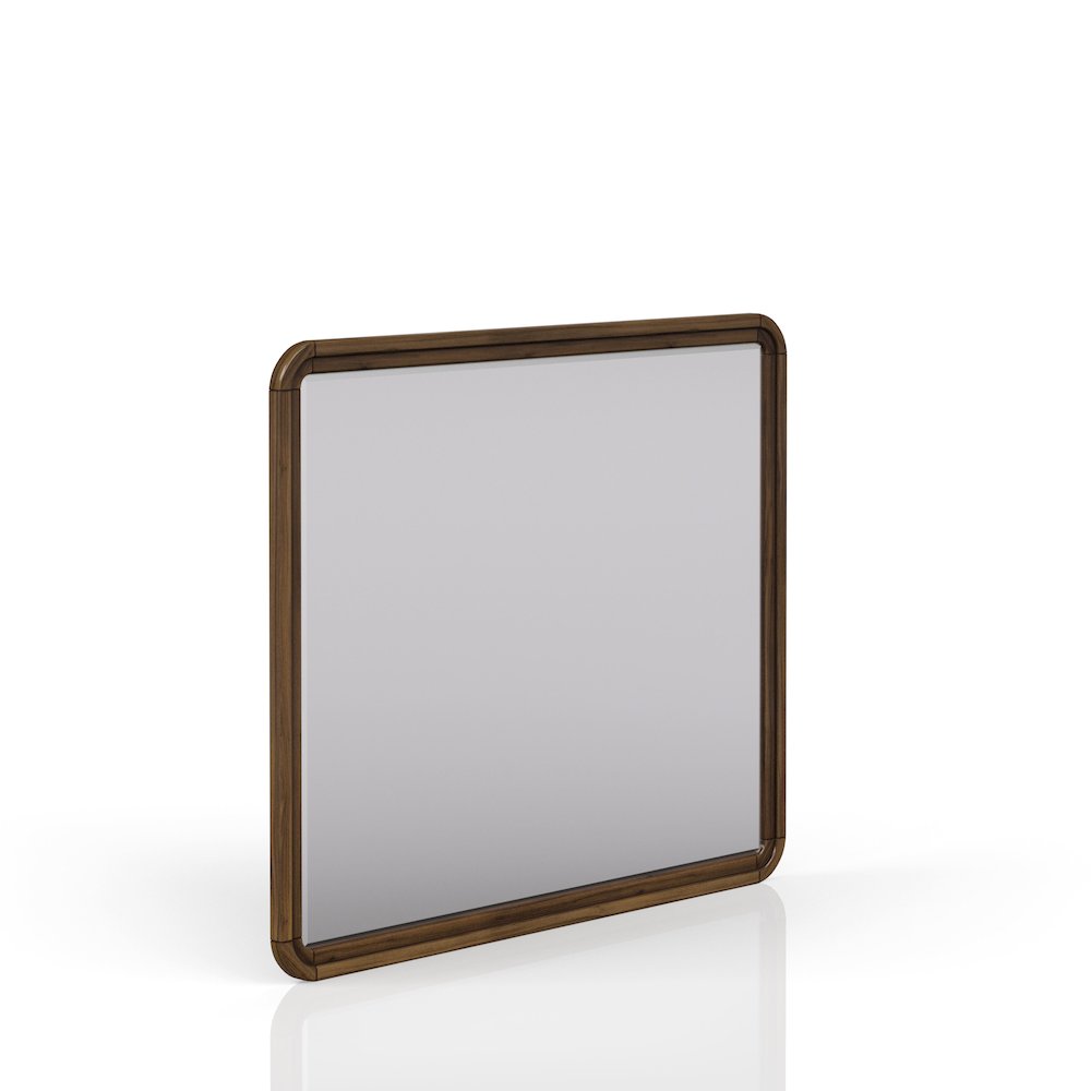 Summerfield Mirror in Walnut Finish. Picture 2