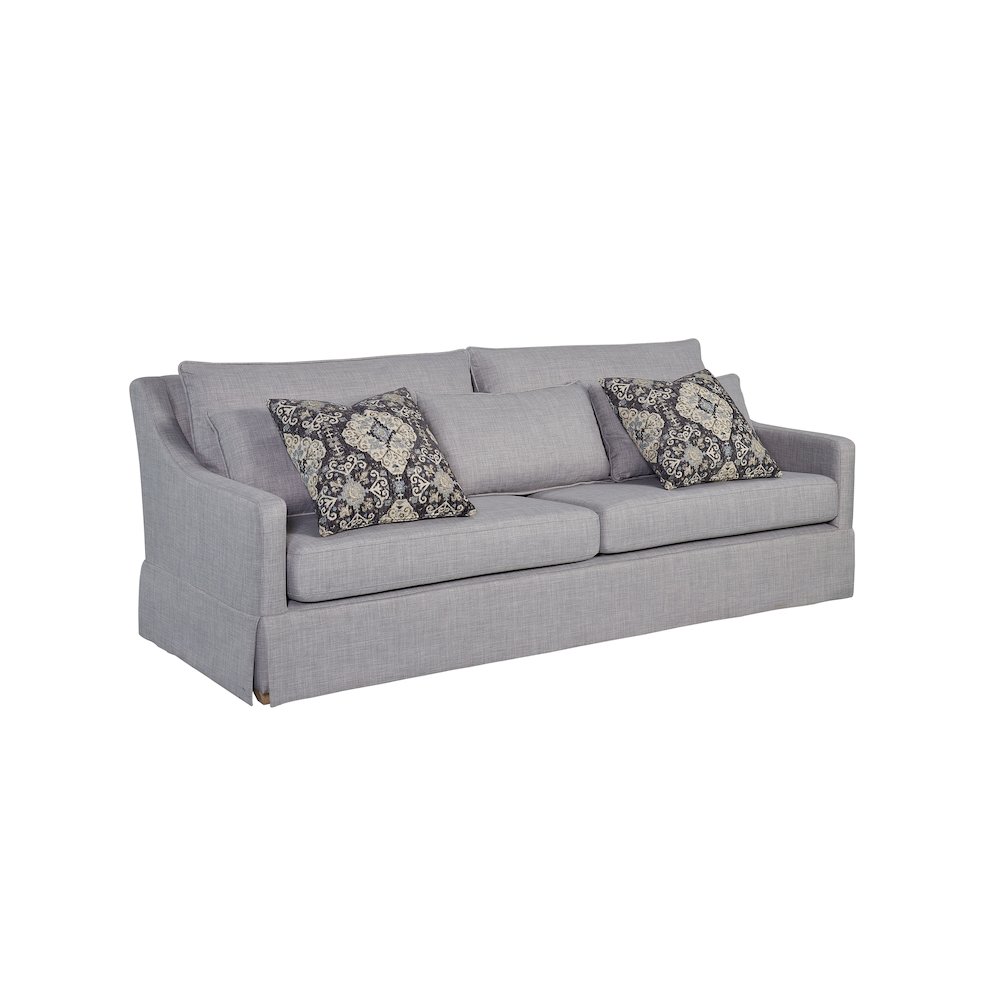 Wilmington Sofa B W/ 2 Pillows. Picture 1