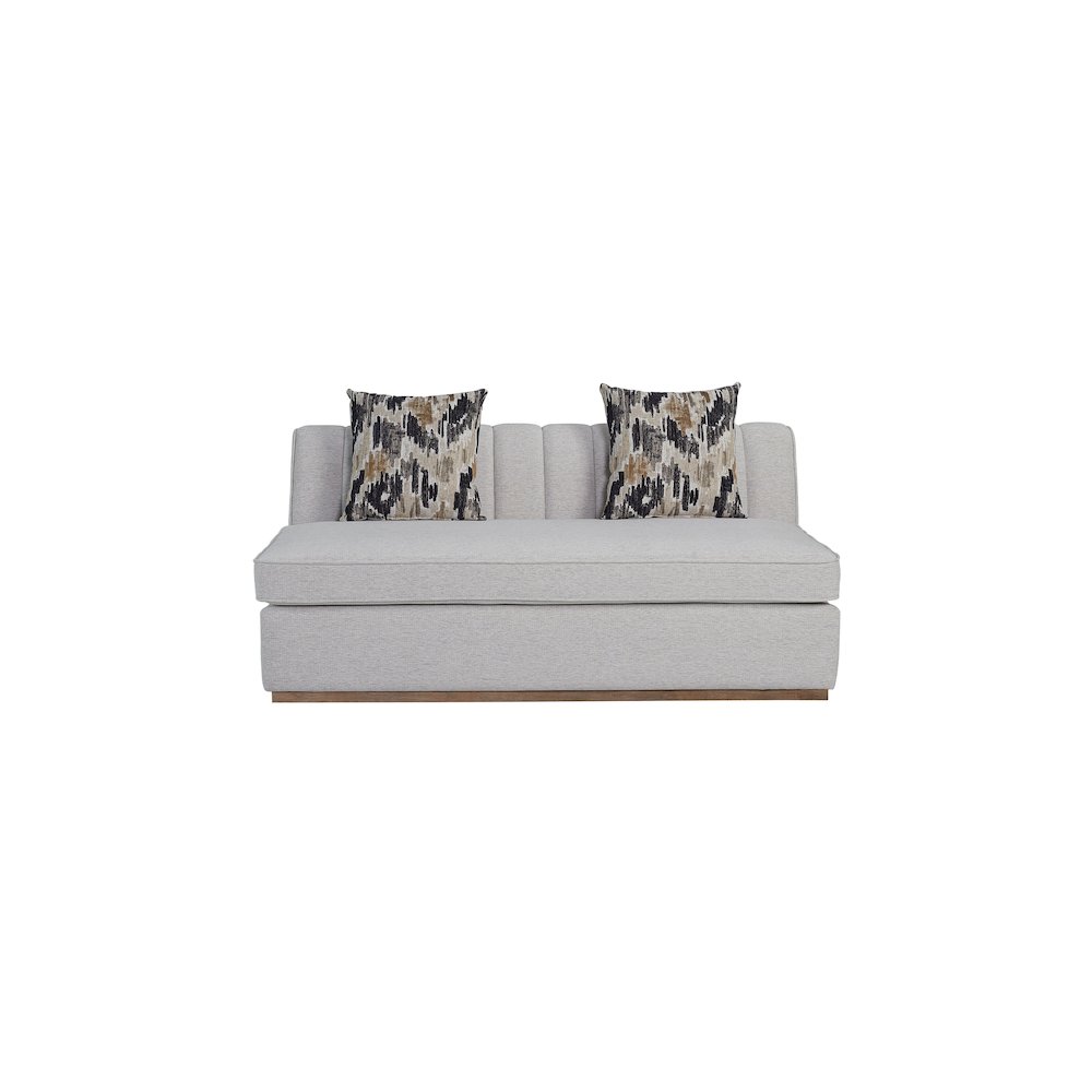 Aurora Channel Love Seat. Picture 2