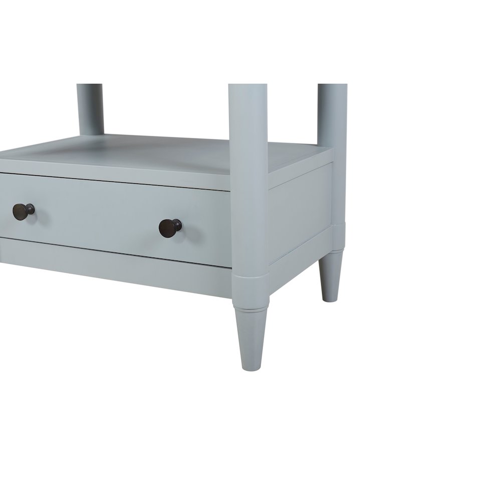 Wilmington Open Nightstand-Ocean. Picture 5