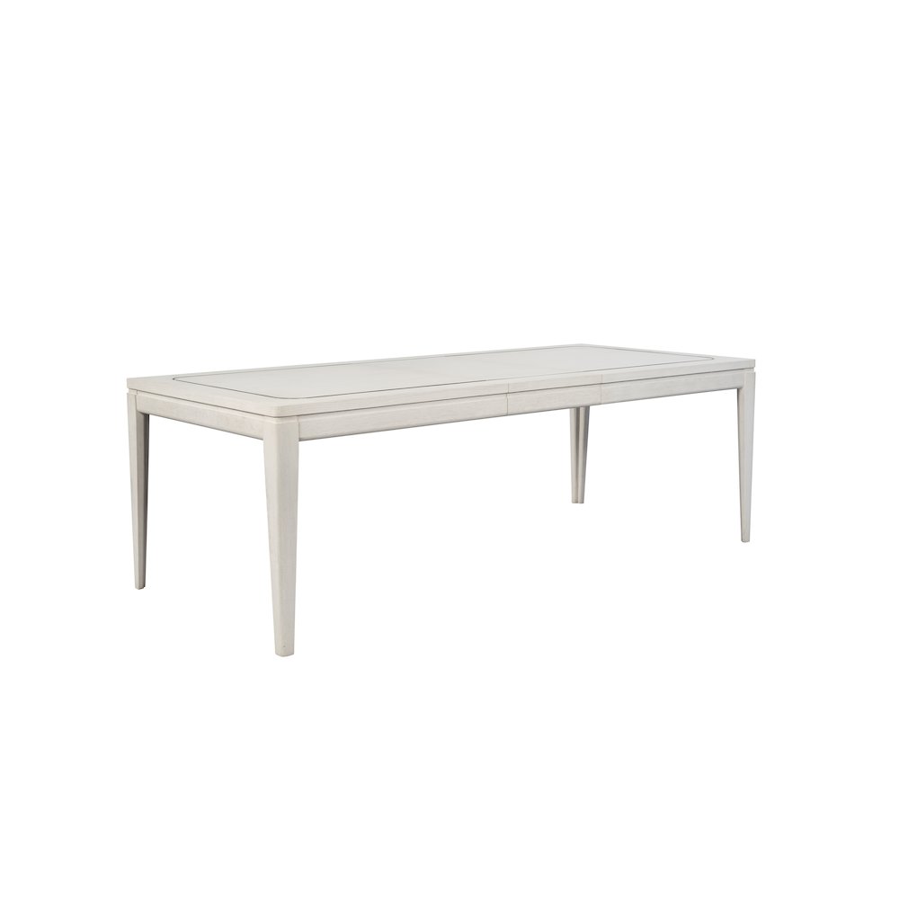 Elements Leg Table Metal Inlay - In Vanilla Finish. Picture 11