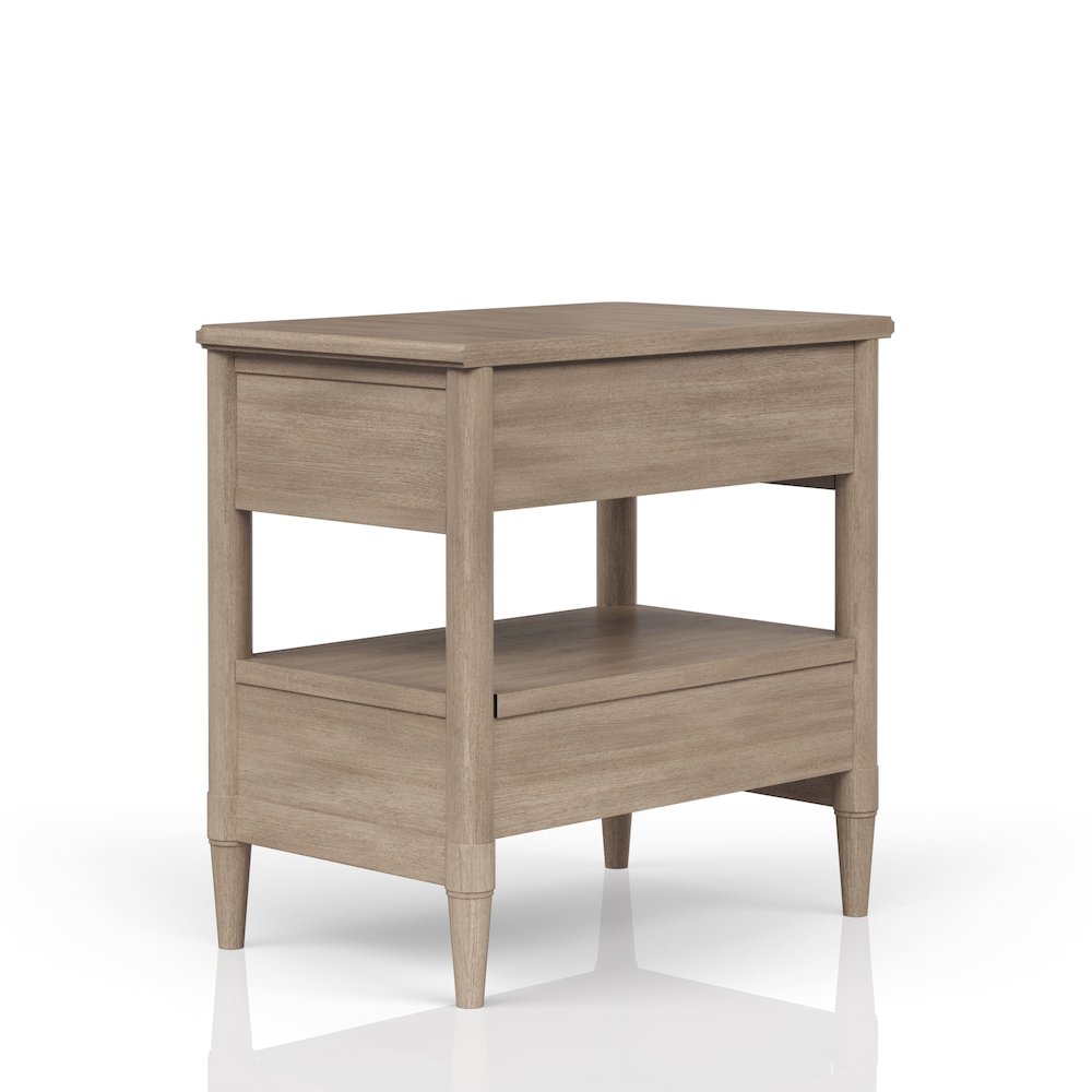 Wilmington Open Nightstand-Sand. Picture 6