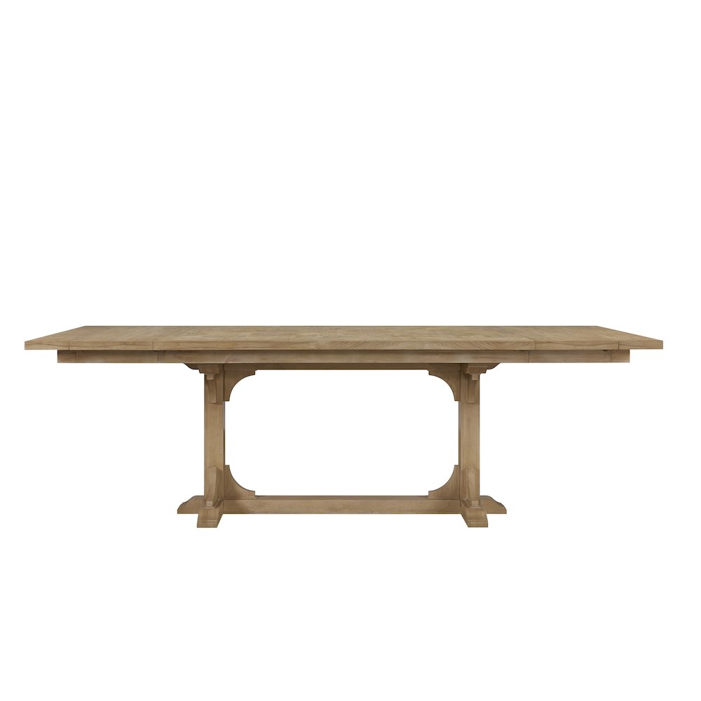 Magnolia Counter Height Trestle Table - Cashew. Picture 2