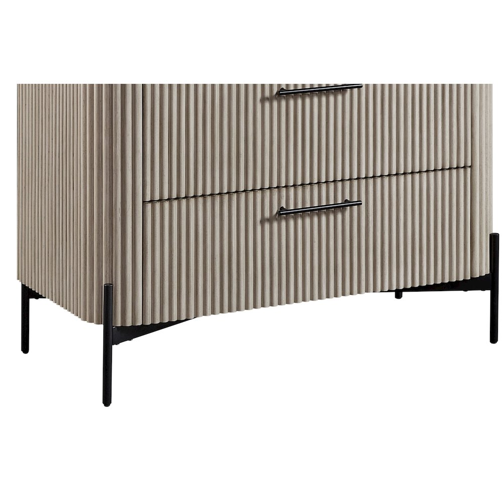 Fisher Park 4 Drawer Chest - Taupe. Picture 3