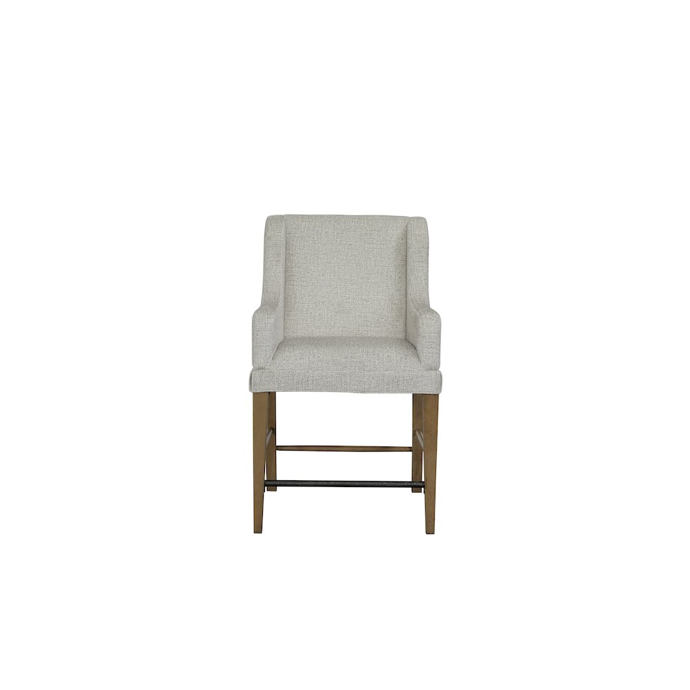 Magnolia Upholstered Counter Stool - Almond. Picture 2