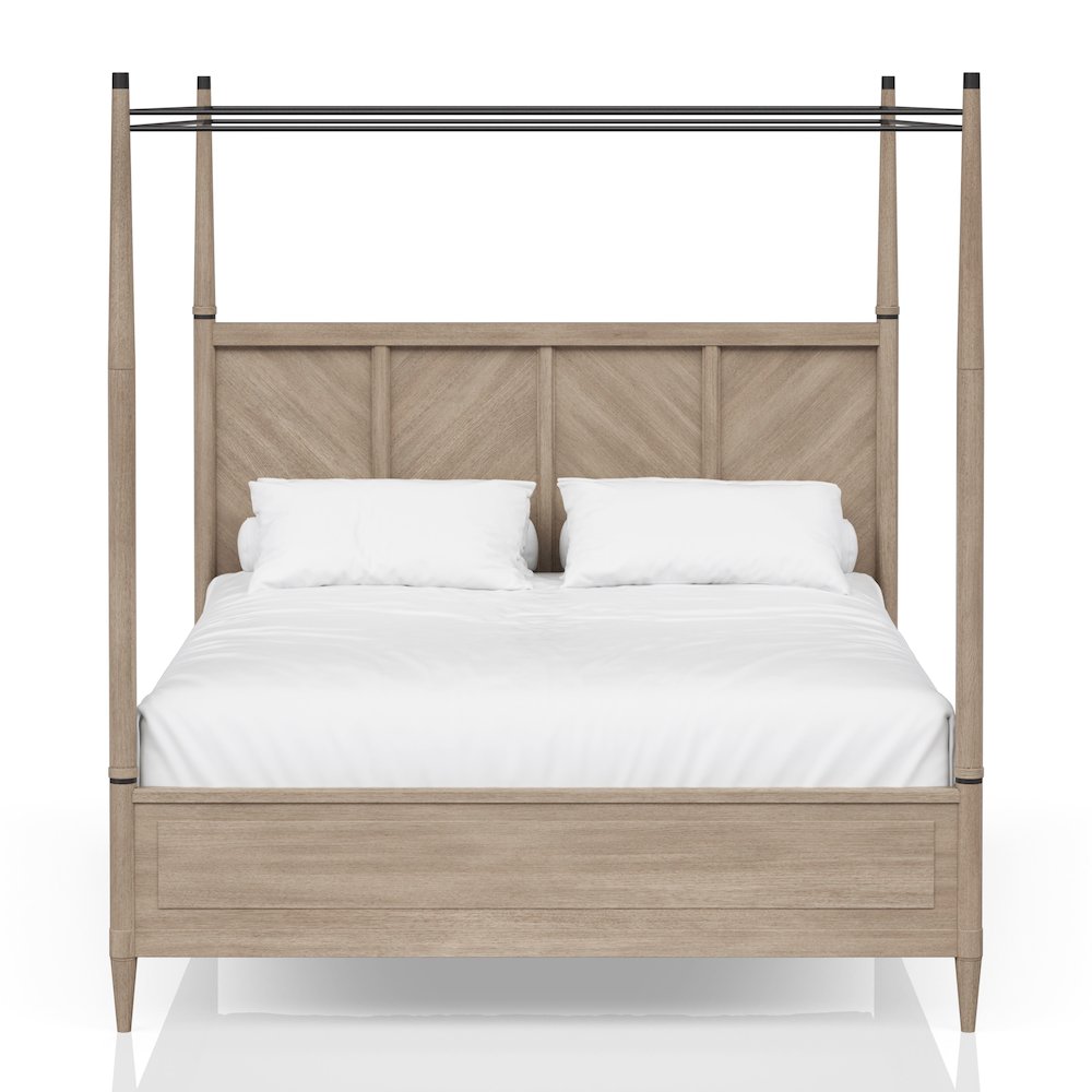 Wilmington Heights King Canopy Bed. Picture 1