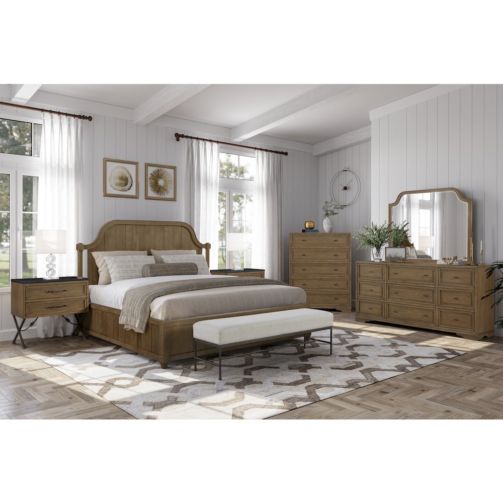 Magnolia 5-Drawer Chest - Almond. Picture 4