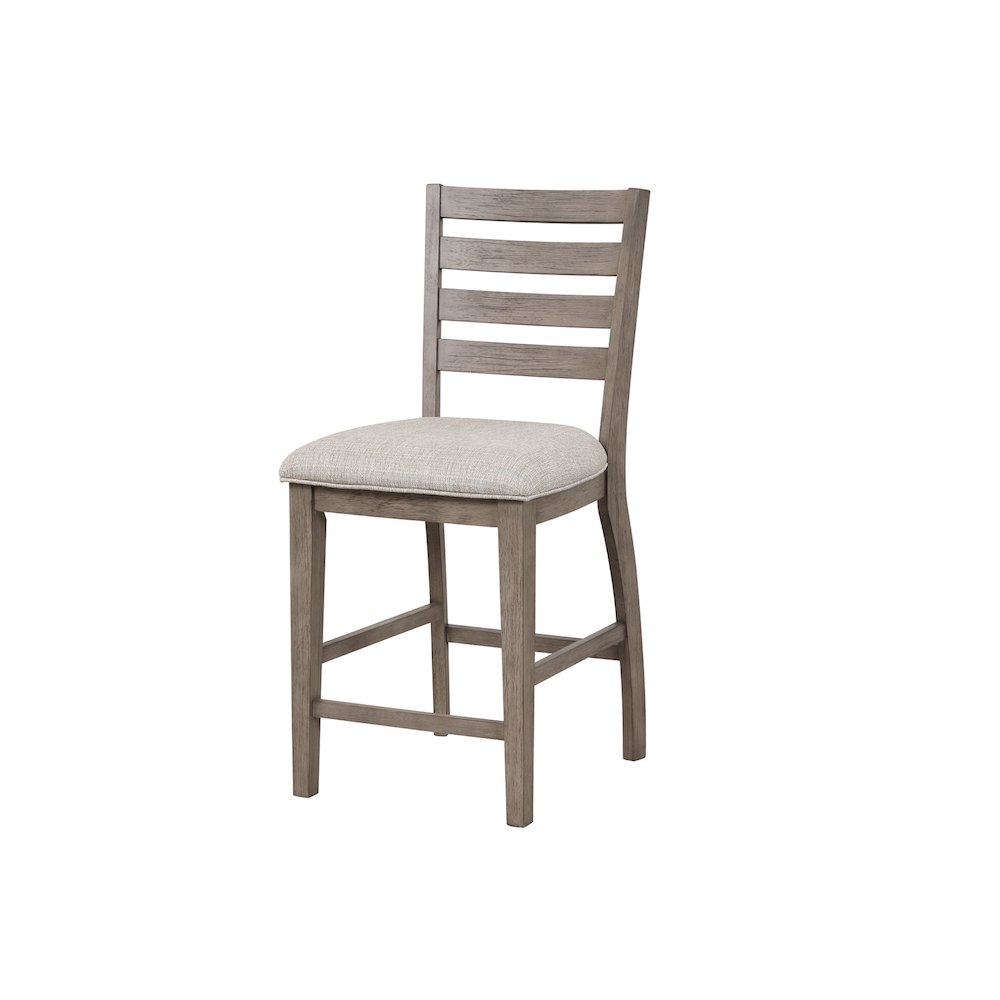 Will Counter Stools in Gray / Brown Finish. Picture 1