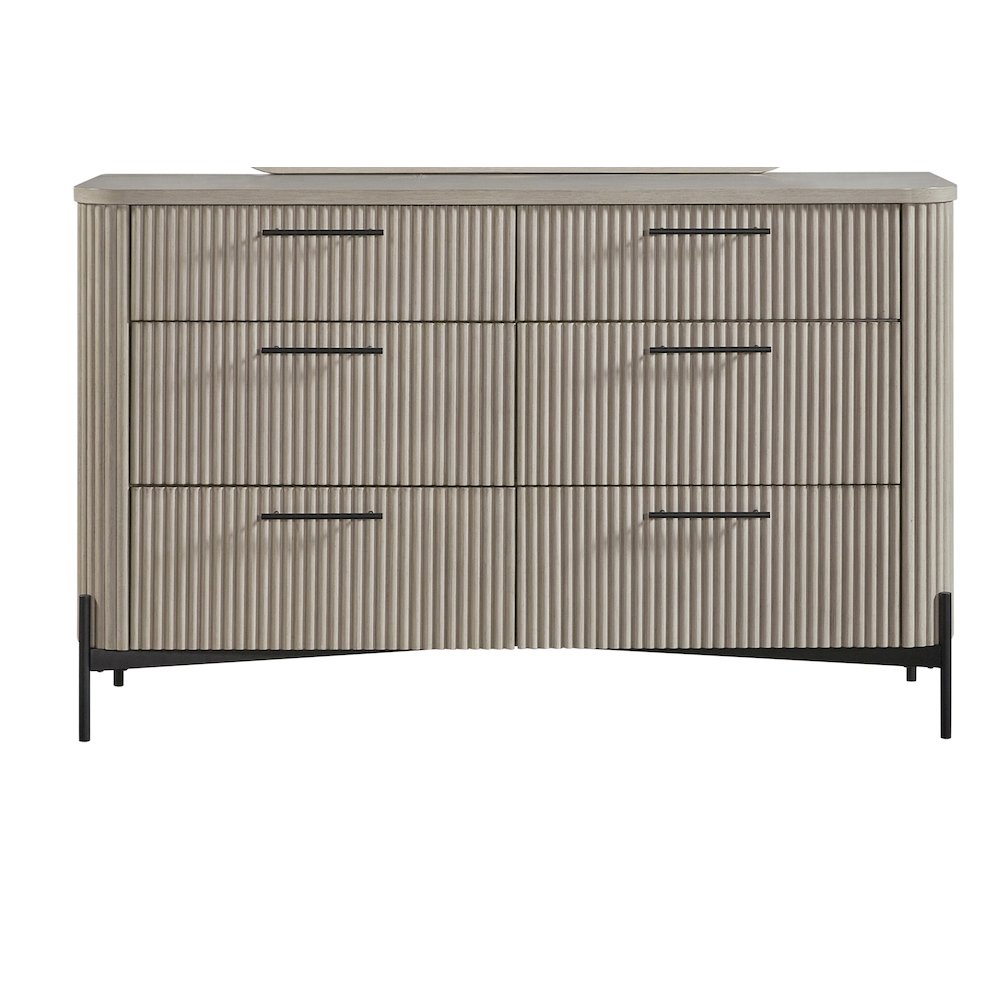 Fisher Park Dresser - Taupe. Picture 4