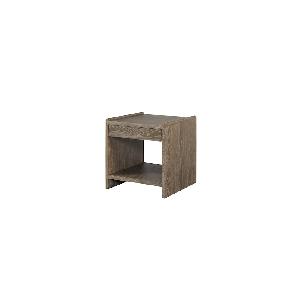 Transitional Elements End Table - Cocoa. Picture 4