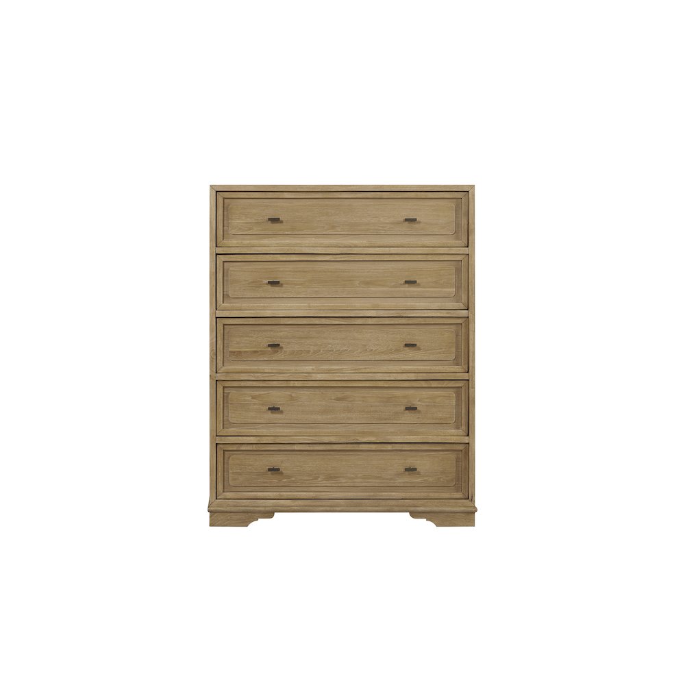 Magnolia 5-Drawer Chest - Cashew. Picture 3