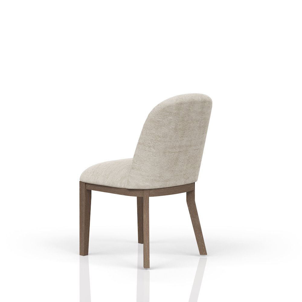 Elements Shelter Upholstered Chair - In Cocoa Finish. Picture 5